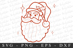 Merry Christmas Santa Svg | Christmas svg | Svg cut file Product Image 1