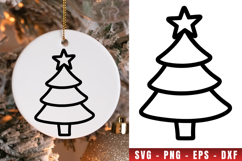 Christmas icon svg, icon png clipart, christmas outline svg Product Image 1