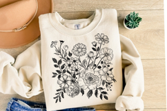 Flowers svg | Svg Files for Cricut | Shirt Svg Product Image 3