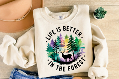 Life is better in the forest Svg | Shirt Svg Product Image 3