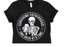 Surviving Fatherhood svg | Svg Cut File | Shirt Svg Product Image 1