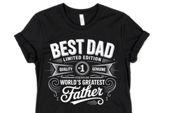 Best Dad svg | Svg Cut File | Shirt Svg Product Image 1
