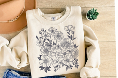 Flowers svg | Svg Files for Cricut | Shirt Svg Product Image 3