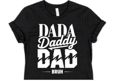 Dada Daddy Dad Bruh svg | Svg Cut File | Shirt Svg Product Image 1