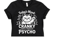Today&#039;s mood Cranky svg | Svg Cut File | Shirt Svg Product Image 1