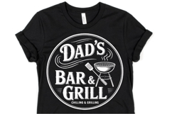 Dad&#039;s Bar &amp; Grill svg | Svg Cut File | Shirt Svg Product Image 1