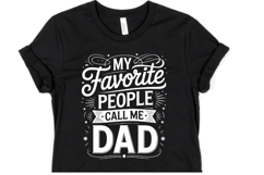 My favorite people call me Dad svg | Shirt Svg Product Image 1