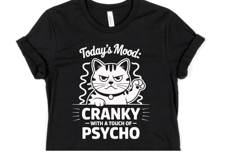 Today's mood Cranky svg | Svg Cut File | Shirt Svg Product Image 1