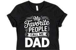 My favorite people call me Dad svg | Shirt Svg Product Image 1
