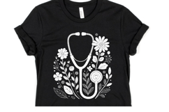 Stethoscope svg Design | Svg Cut Files | Shirt Svg Product Image 1