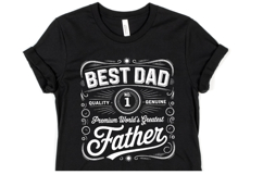 Best Dad svg | Svg Cut File | Shirt Svg Product Image 1