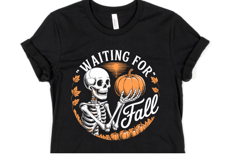 Waiting for Fall svg | Svg Files for Cricut | Shirt Svg Product Image 1