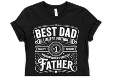 Best Dad svg | Svg Cut File | Shirt Svg Product Image 1