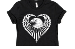 USA Eagle Svg Design | Svg Cut Files | Shirt Svg Product Image 1