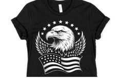USA Eagle Svg Design | Svg Cut Files | Shirt Svg Product Image 1
