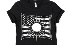 USA Flag Svg Design | Svg Cut Files | Shirt Svg Product Image 1