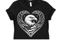 USA Eagle Svg Design | Svg Cut Files | Shirt Svg Product Image 1
