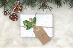 Gift Tag Mockup Christmas | Christmas Mockup in JPG and PSD Product Image 3