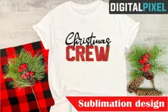 Christmas Crew Png Sublimation, Christmas Png, DTG Designs Product Image 2