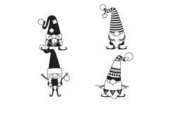 Christmas Gnomes Dingbats Product Image 5
