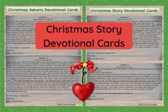 The Christmas Story Devotional Cards Product Image 1