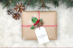 Christmas Gift Tag Mockup | Christmas Mockup | JPG and PSD Product Image 3