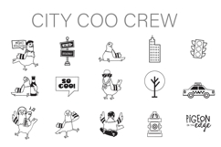 City Coo Crew Dingbats Product Image 1