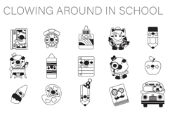Clowning Around School Dingbats Product Image 1