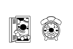 Clowning Around School Dingbats Product Image 4