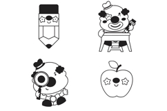 Clowning Around School Dingbats Product Image 2