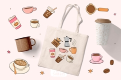 COFFEE doodles &amp; patterns collection Product Image 3