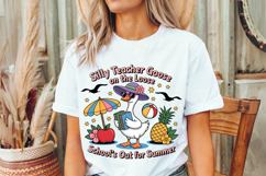 Silly Teacher Goose PNG, Teacher Appreciation, Teacher Png Product Image 1