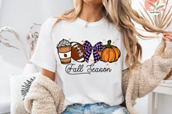 Coquette Pumpkin Spice svg,Fall coquette Png,Trendy fall png Product Image 2