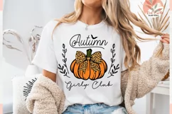 Coquette Pumpkin Spice svg,Fall coquette Png,cozy season svg Product Image 2