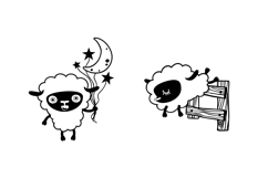 Counting Sheep Dingbats Product Image 11