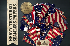 250th Anniversary Backgrounds Seamless Digital Paper Bundle Product Image 1