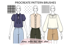 Procreate Pattern Brushes Product Image 1