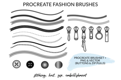 Procreate Fashion Brushes Product Image 1