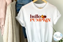 Hello Pumpkin SVG, Pumpkins, Fall svg, Autumn svg Product Image 3