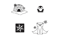 Cozy Cuties Dingbats Product Image 12