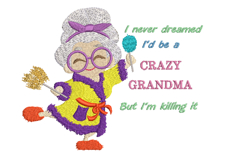 Grandma B - Bundle - Machine Embroidery Designs Product Image 5