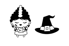 Creepy Cute Life Dingbats Product Image 11