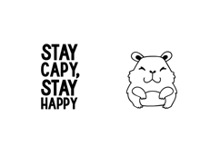 Cutie Capybara Dingbats Product Image 6