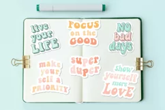 GROOVY inspirational quotes EPS | PNG | JPG | PDF Product Image 2
