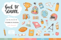 BACK TO SCHOOL | JPG PNG PDF SVG EPS Product Image 1