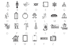 Deco Christmas Dingbats Product Image 3