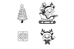 Deer-ly Dingbats Product Image 12