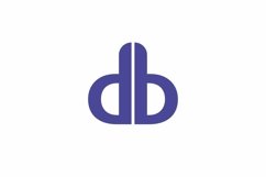 DB logo design vector template Product Image 1