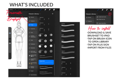 Procreate Fashion Brushes Product Image 2
