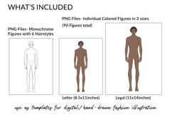 Male Colored Figures with Hair Product Image 3